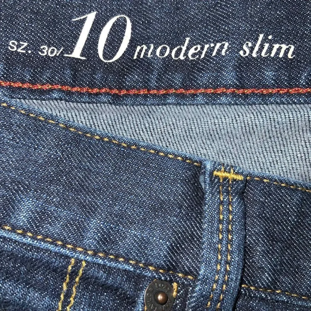 Ann Taylor Loft Modern Slim Jeans size 10 - Picture 7 of 8